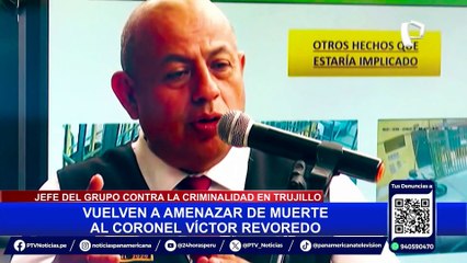 Víctor Revoredo: Banda ‘Los Felpas’ ofrece 80 mil soles para asesinar a coronel PNP