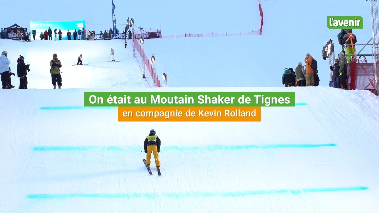 On était au Moutain Shaker de Tignes en compagnie de Kevin Rolland