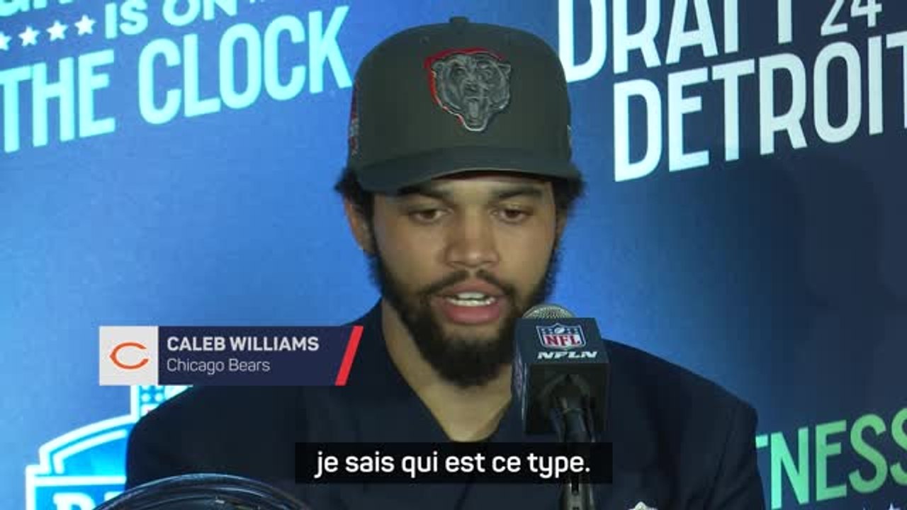 Draft 2024 - Williams : "Quand je me regarde dans la glace, je sais qui est ce type"