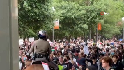 ABD’de Gazze’ye destek yürüşleri birçok üniversiteye yayıldı