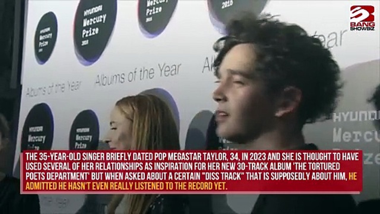Matty Healy Breaks Silence on Taylor Swift's New Album.