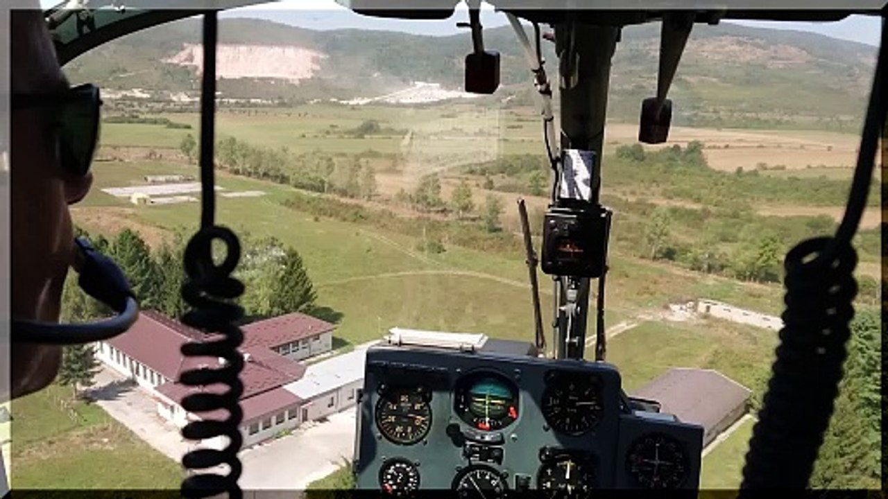 emGAZELA H-45 (SA342) Soko - Poligon Kasarna Manjača MAP 2023