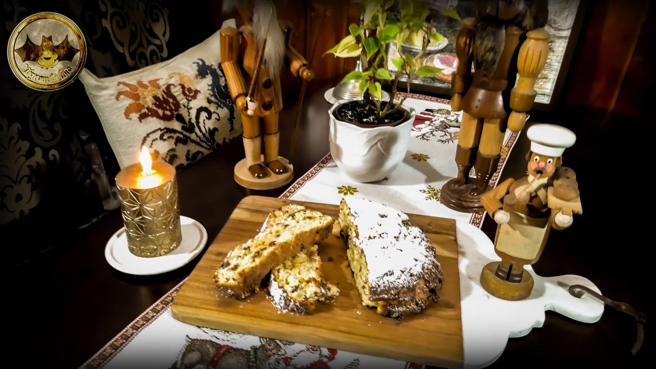 Lausitzer quarkstollen (weihnachtsbäckerei)