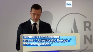 EU elections: French far-right candidate launches his campaign but avoids confrontation