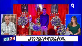 Alberto Jordán tras asesinato de jefe de barra de Sport Boys: “Estaría vinculado a la construcción”