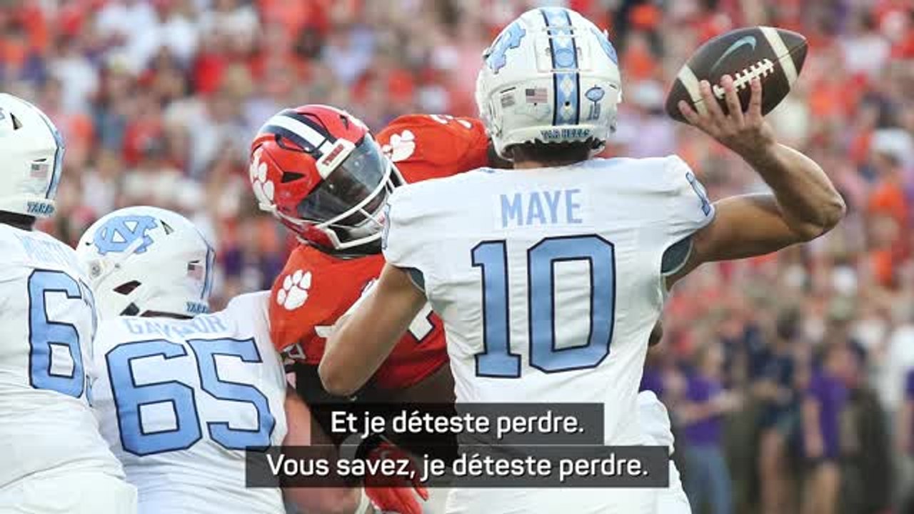 Draft 2024 Maye "Je déteste perdre, c'est ça le problème" Vidéo