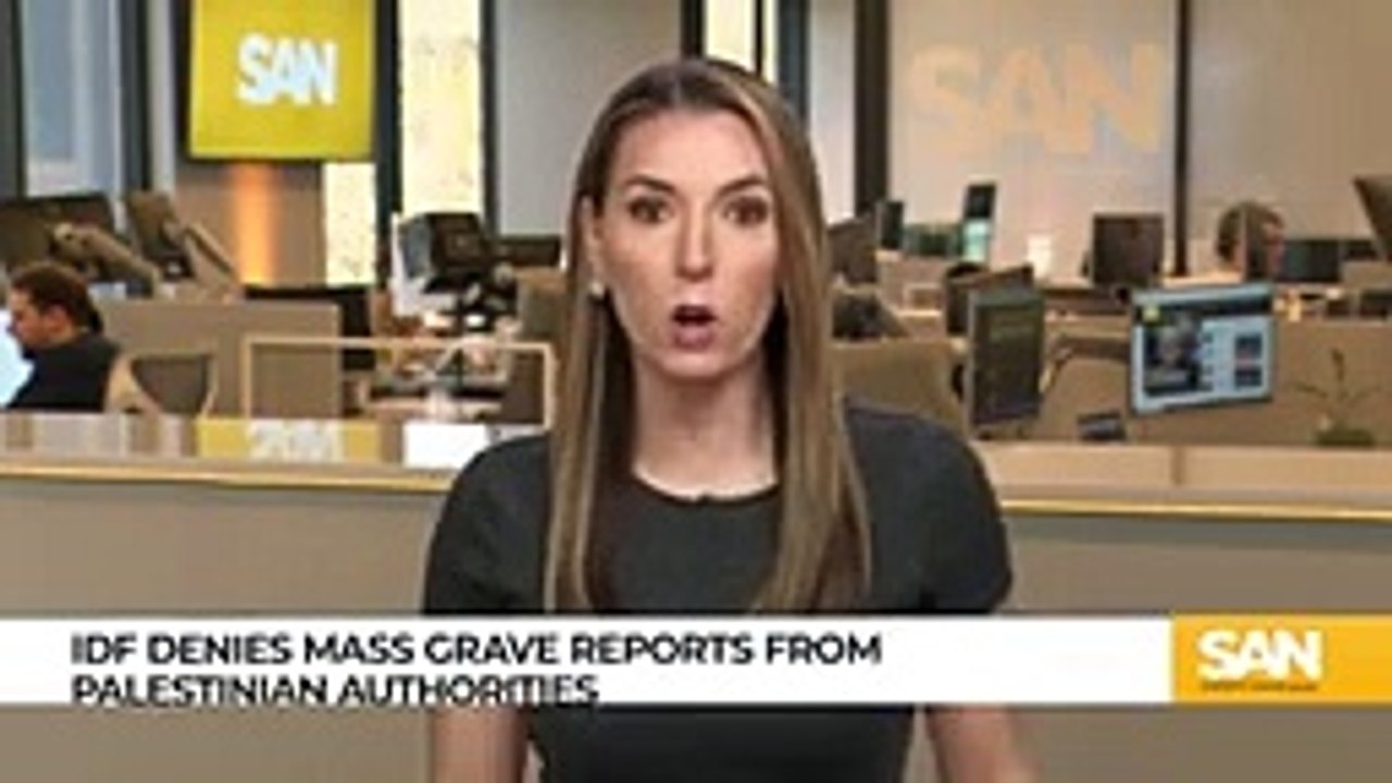 Gaza authorities claim mass graves found; Israel denies accusations_144p