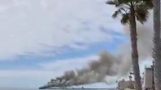 Incendio en Oceanside provoca densas nubes de humo en San Diego