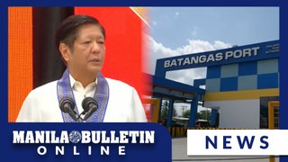 Marcos leads opening of largest, most modern passenger terminal in Batangas