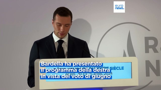 Francia, Bardella attacca Macron: Se perde le elezioni sciogliere l'Assemblea nazionale