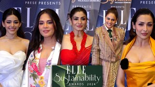 Malaika Arora, Alaya F, Samantha Ruth Prabhu At The Elle Sustainability Awards 2024
