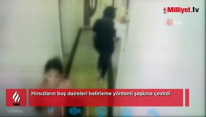 Hırsızların boş daireleri belirleme yöntemi şaşkına çevirdi!