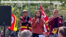 Béziers 23 avril 2024 : Discours de Sophie Binet Secrétaire Générale de la CGT