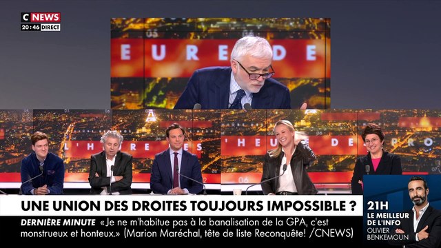 L'interview de Marion Maréchal brutalement stoppée sur CNews