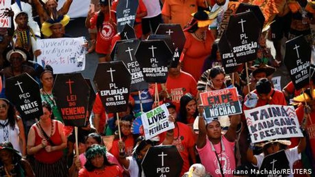 Brazil's Indigenous people blast controversial ancestral land law