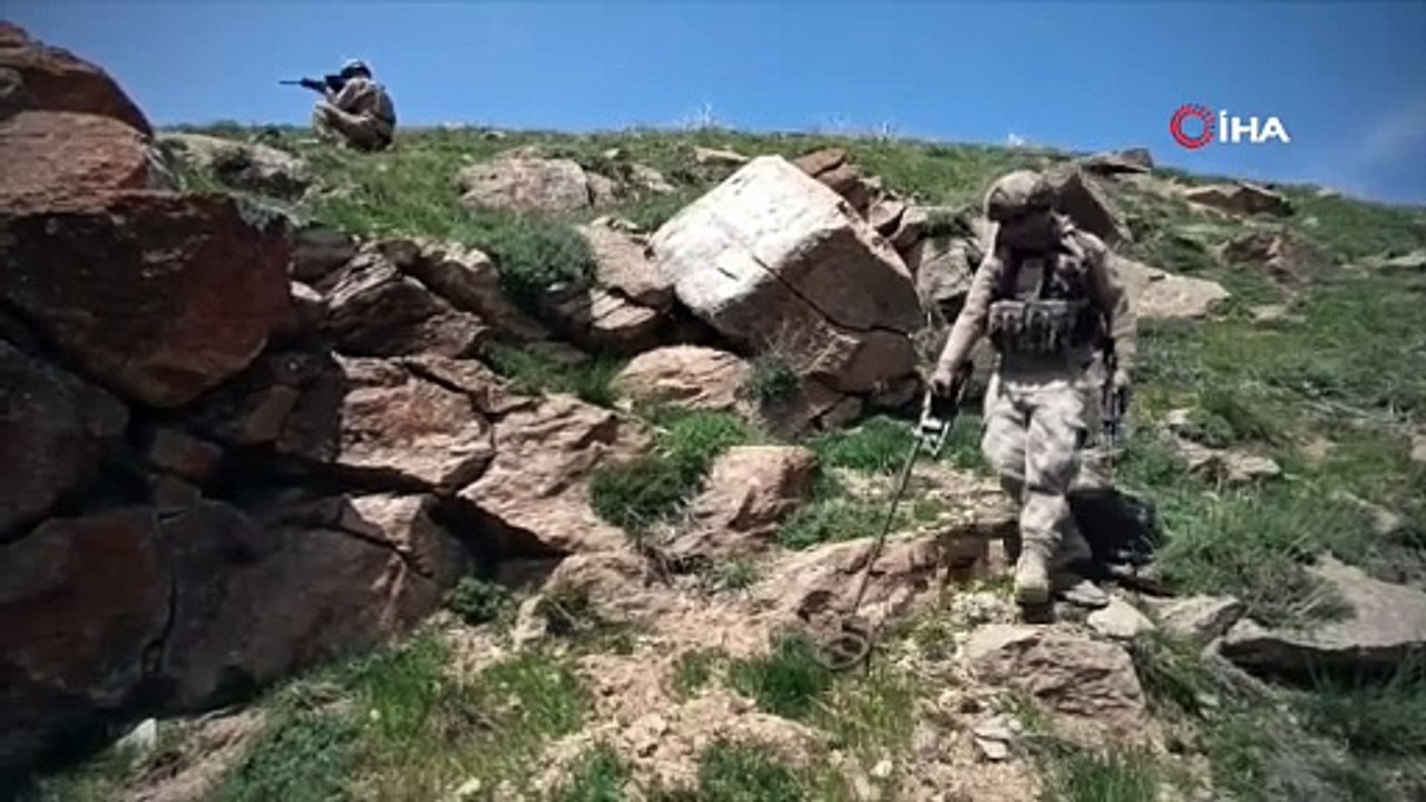 200 kilogramlık EYP böyle imha edildi