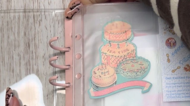 Artist transforms a journal's pages into a sweet treat with patisserie themes