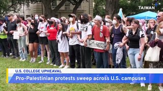 Protesting Students Demand U.S. Universities Divest From Israel