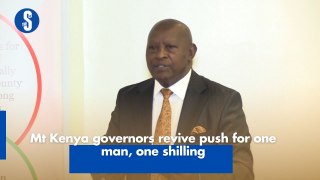 Mt Kenya governors revive push for one man, one shilling