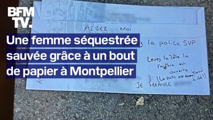 Montpellier: ce couple a sauvé une femme séquestrée grâce à un papier qu'elle avait jeté par la fenêtre