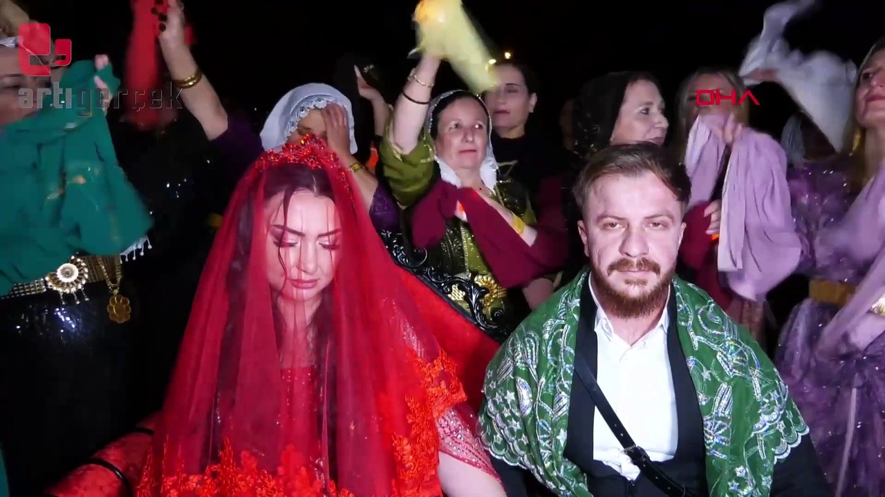 Şırnak'ta Ukraynalı geline iki gün iki gece düğün... 1 milyon TL takı takıldı
