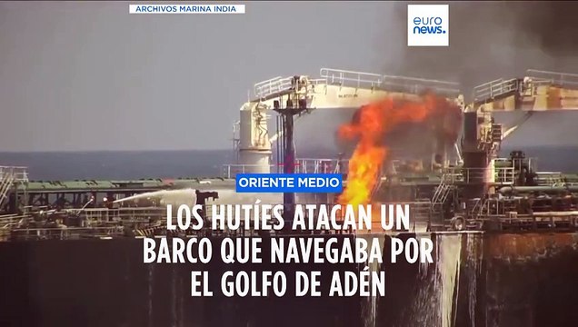 Los rebeldes hutíes reivindican un ataque contra un barco en el golfo de Adén