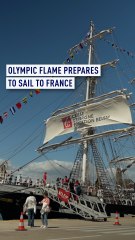 Olympic Flame Sets Sail for France on Historic Belem Voyage 🇫🇷