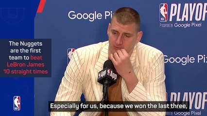 Download Video: 'Winning is a lifestyle' - Jokic's Nuggets take 3-0 lead over Lakers