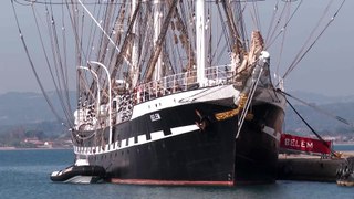 JO Paris 2024 : l’histoire du Belem, le voilier mythique qui va convoyer la flamme jusqu’à Marseille