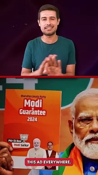 Reality of Modi Ki Guarantee! | #Dhruv Rathee #shorts