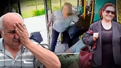 Kapısı açık otobüsten düşen Hatice Sabahi entübe edildi