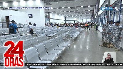 Pinalawak na passenger terminal building ng Batangas Port, pinasinayaan ni PBBM | 24 Oras