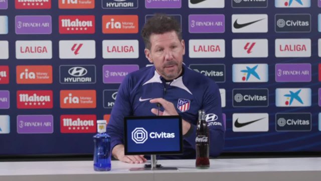 Rueda de prensa de Simeone, previa al Atlético de Madrid vs. Athletic Club