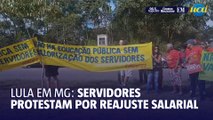 Servidores protestam por reajuste salarial em frente à Biomm