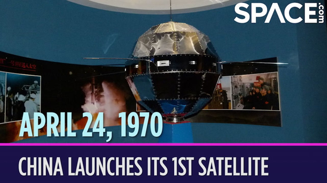 OTD In Space – April 24: China Launches Its 1st Satellite