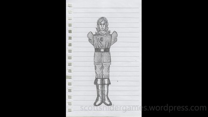 Soldier Pencil Sketch Video #95 (04-26-2024)