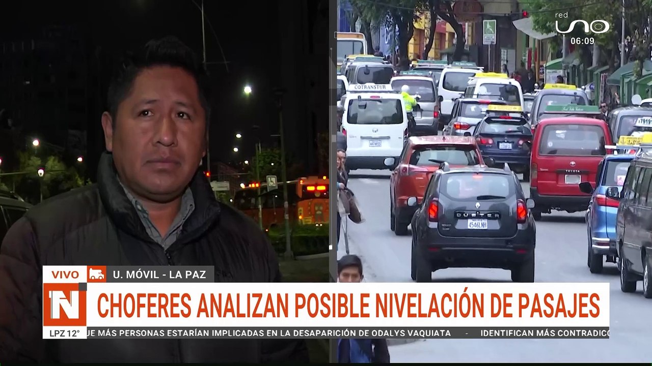 Choferes analizan nivelacion de pasajes