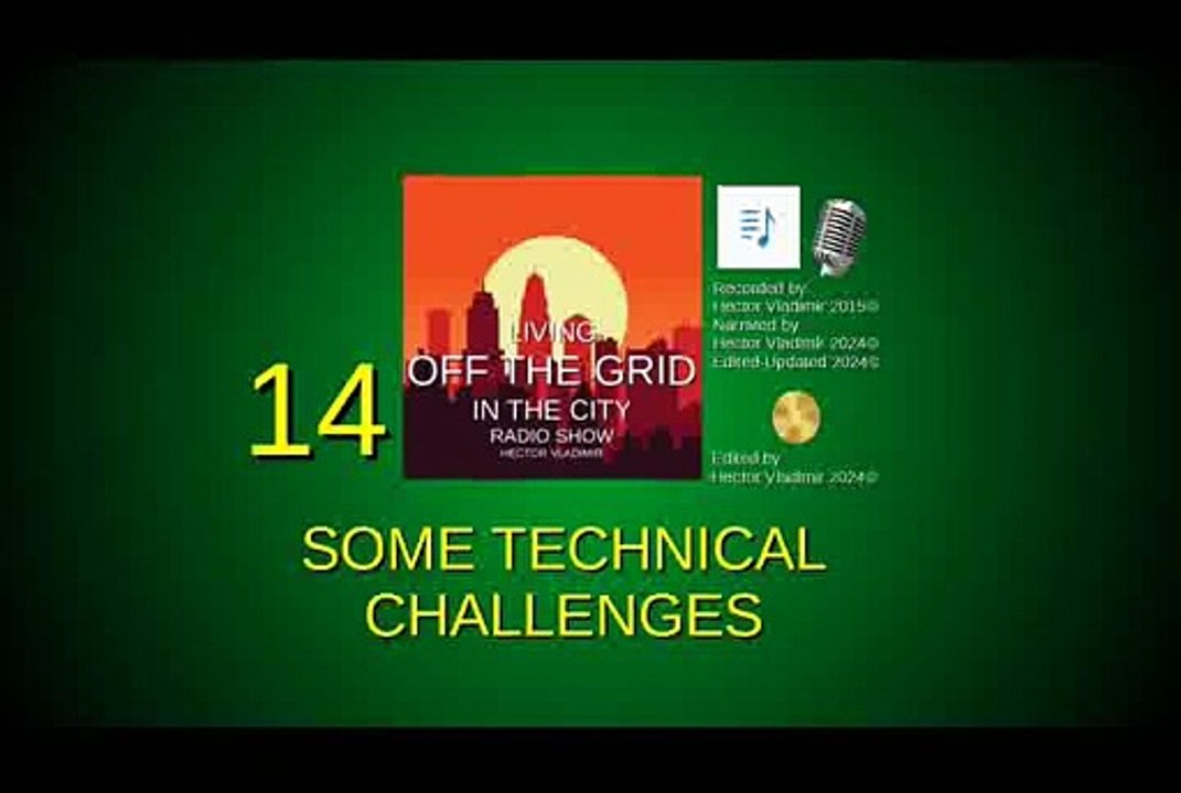 14 Some technical challenges