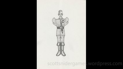 Soldier Pencil Sketch Video #102 (04-26-2024)