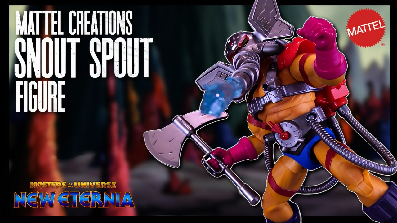 Mattel Masters Of The Universe New Eternia Mattel Creations Snout Spout