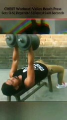 ❌ VALLEY BENCH PRESS ✔️ How can I Build my CHEST Bigger? #heermlgangaputra #naturalbodybuilding