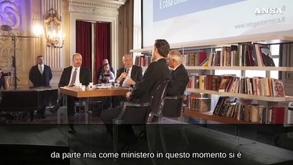 Pichetto Fratin: "Il geotermico rappresenta il 2% del complessivo delle energie che usiamo"
