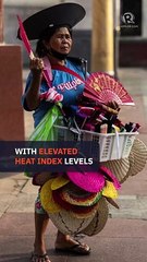 Filipinos find ways to cope with scorching heat