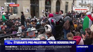 Revendications, blocage...La mobilisation pro-palestinienne se poursuit vendredi à Sciences Po Paris