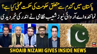 Government's strategy Regarding Wheat Crop | Shoaib Nizami Reveals
