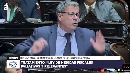"Es un gobierno de tramposos y mentirosos": Germán Martínez tildó de "inconstitucional" la ley