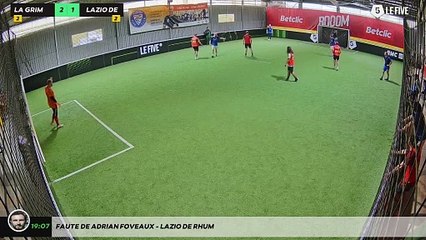 Faute de adrian foveaux - LAZIO DE RHUM