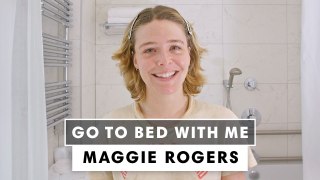 Maggie Rogers on French Skincare Products She Swears By | Go To Bed With Me | Harper's BAZAAR