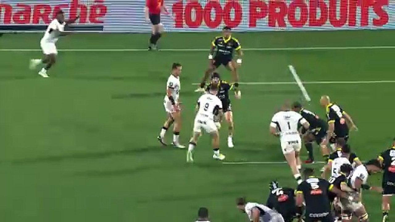 TOP 14 - Essai de Mathieu SMAILI (RCT) - Stade Rochelais - RC Toulon