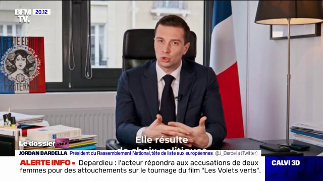 Mort de Matisse à Châteauroux: Ces faits de société se multiplient dans l'impunité et l'indifférence générale , affirme Jordan Bardella (RN)